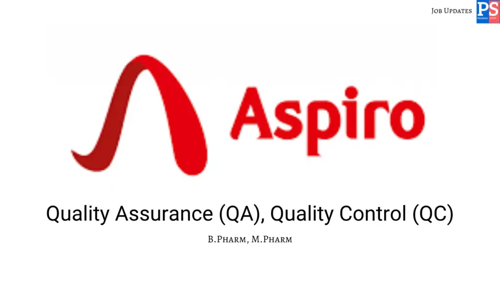 Aspiro Walk-In QA and QC