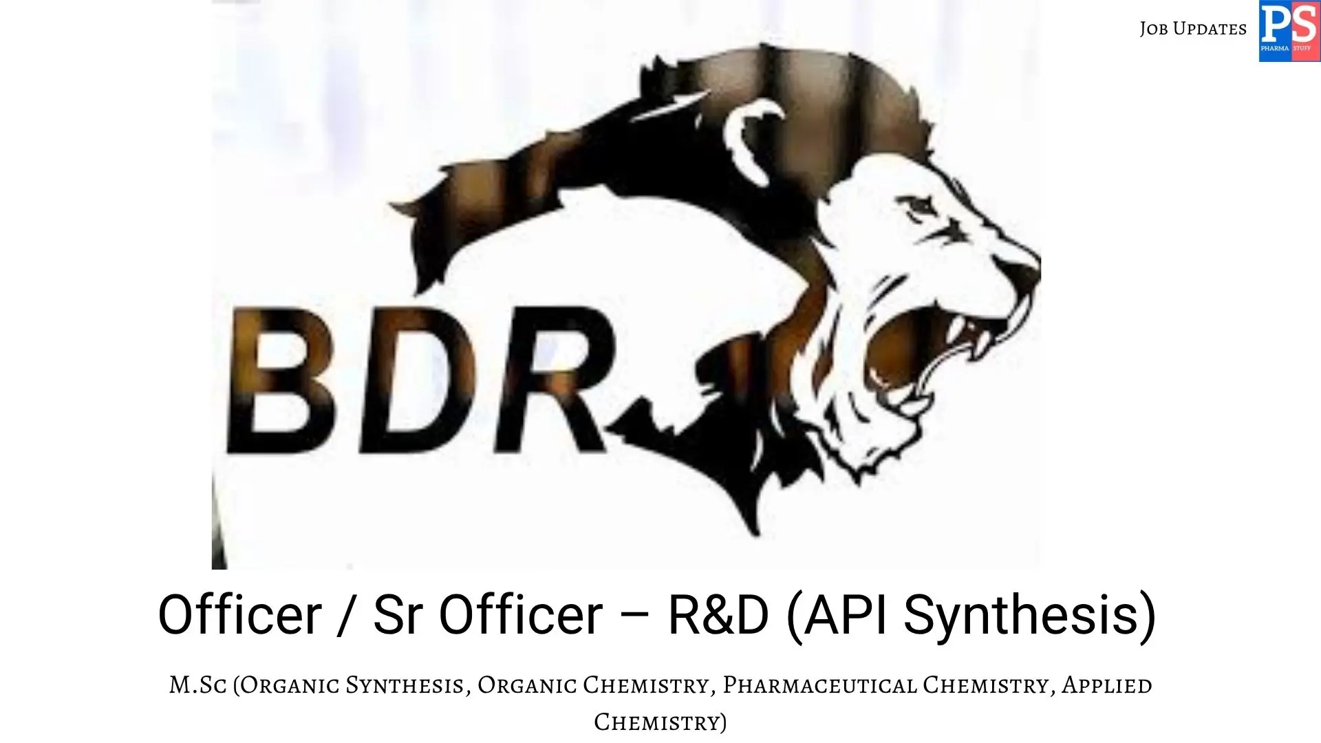 BDR Hiring Officer Sr Officer – RD