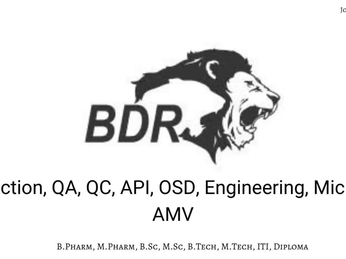 BDR Pharmaceutical International Pvt Ltd