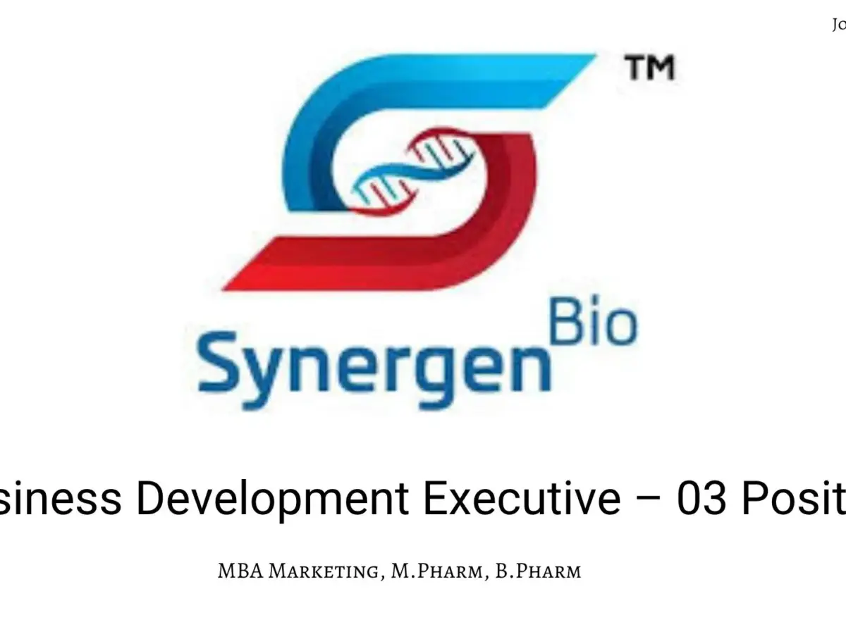 Synergen Bio Private Limited.
