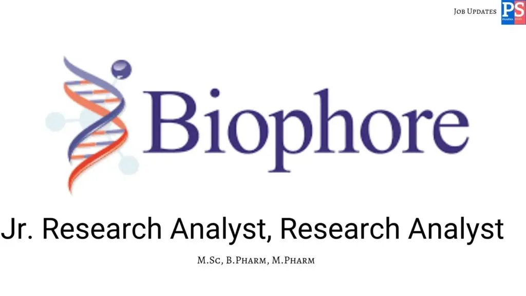 Biophore walk-in Analytical Research & Development