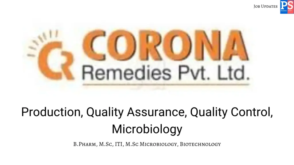 CORONA Walk-In QA QC Production