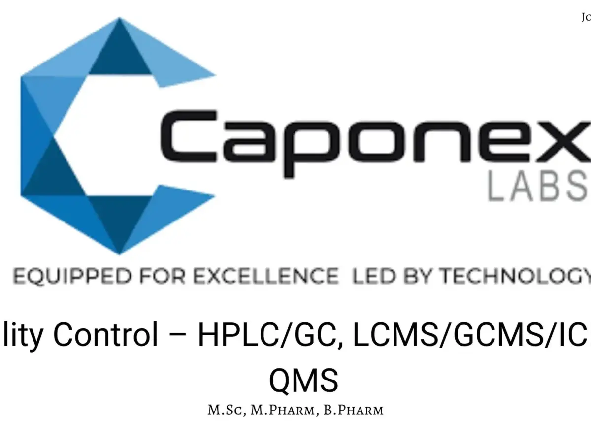 CAPONEX LABS PRIVATE LIMITED