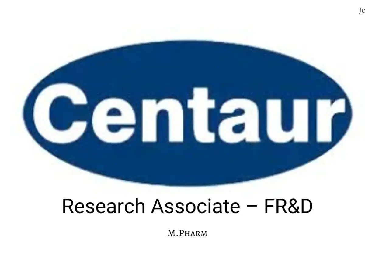 Centaur Pharmaceuticals Private Limited.