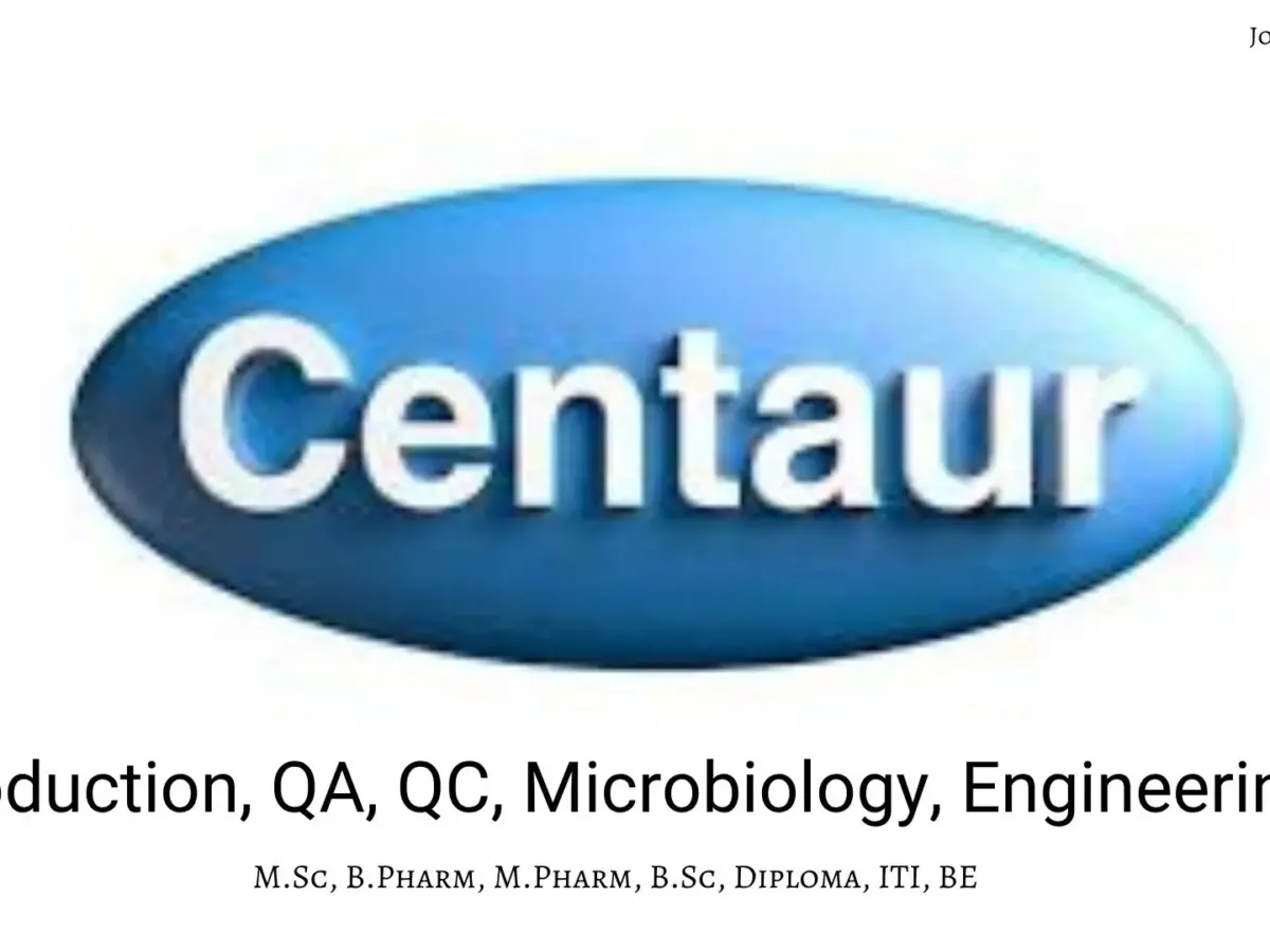 Centaur Pharmaceuticals Private Limited.