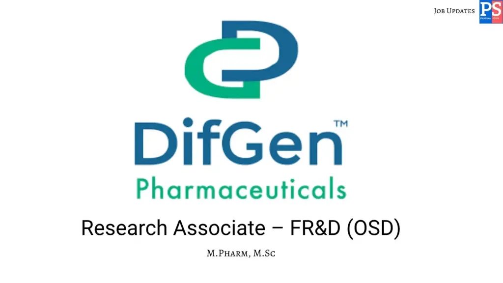 DifGen Hiring FR&D Research Associate