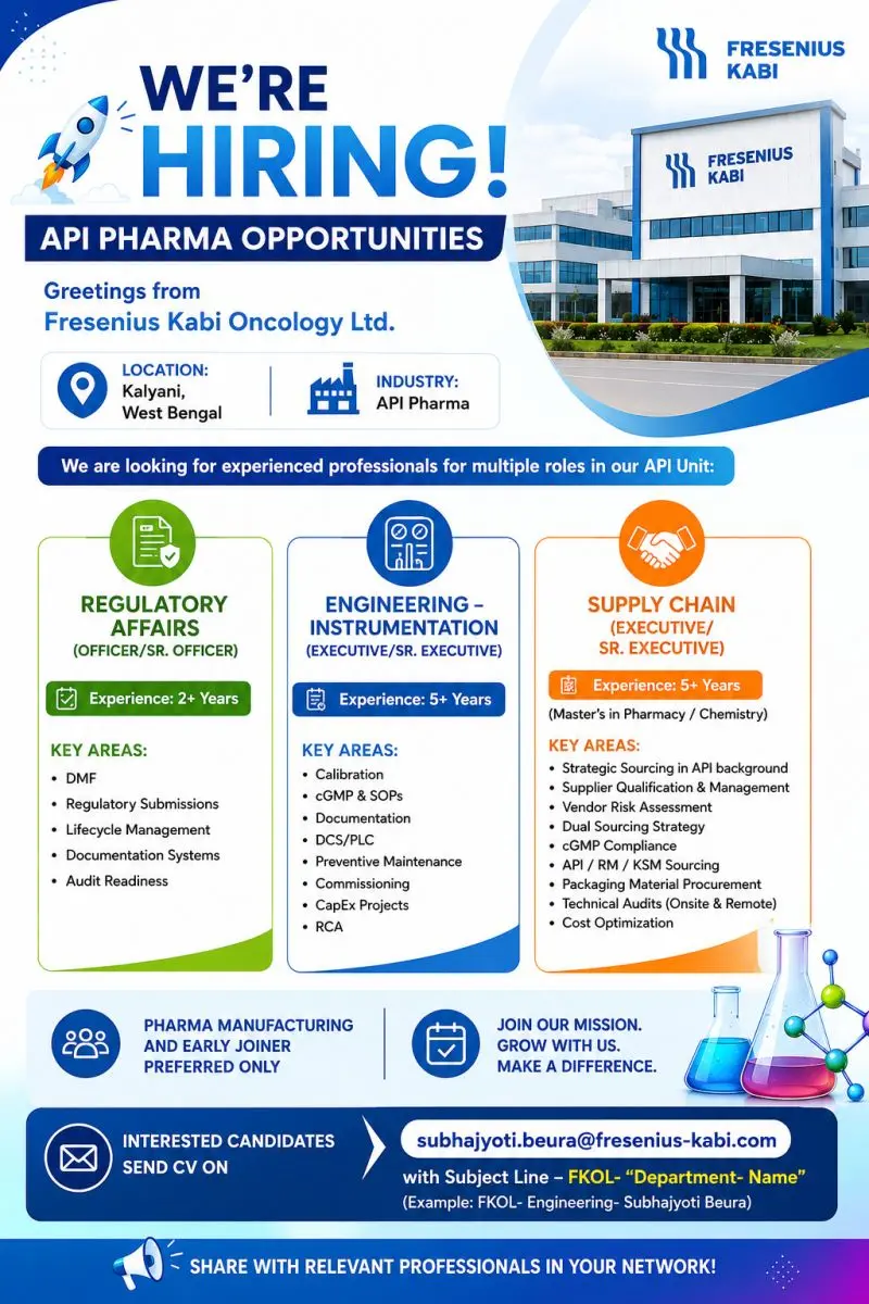 Fresenius Hiring Regulatory & Engineering 3 Fresenius Hiring Regulatory & Engineering