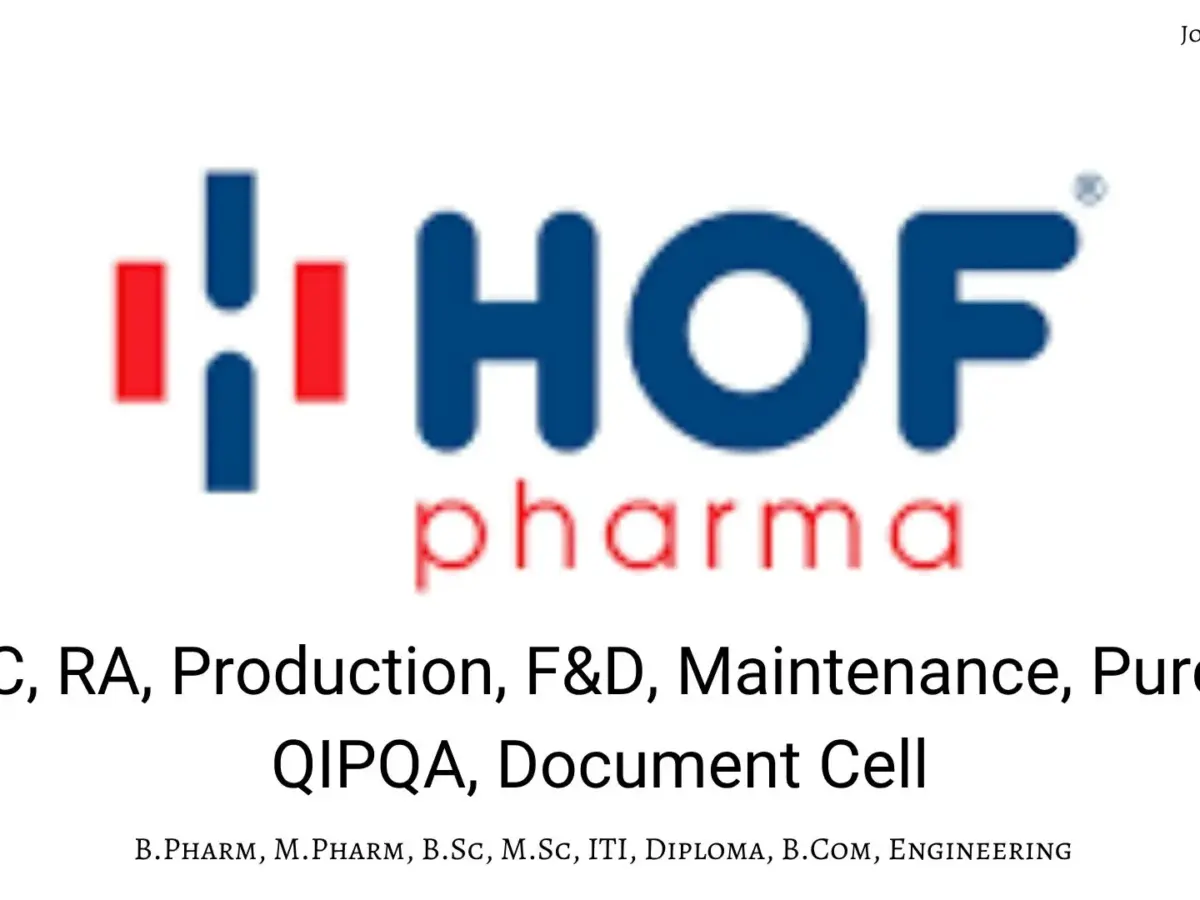 HOF Pharmaceuticals limited