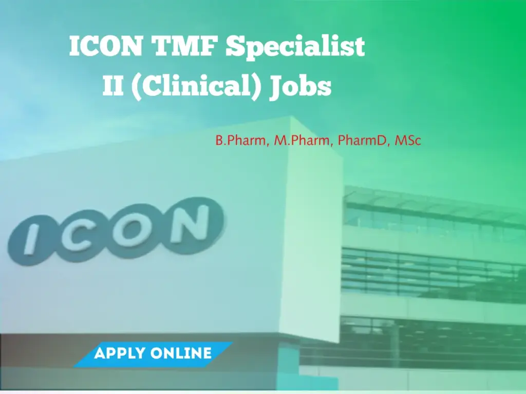 ICON TMF Specialist II (Clinical) Jobs