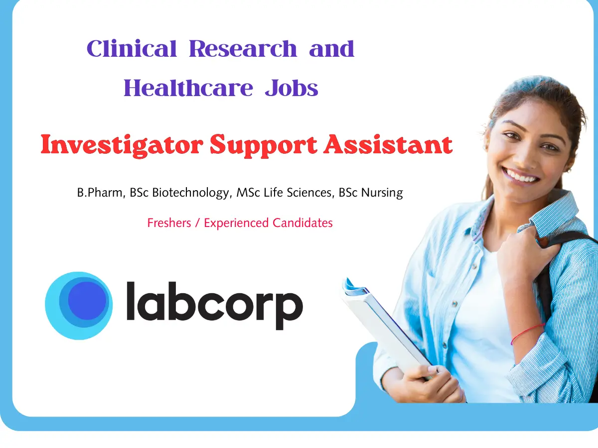 Labcorp Hiring Investigator Support Assistant