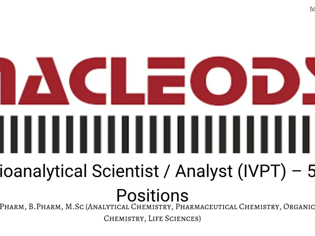Macleods pharmaceuticals limited