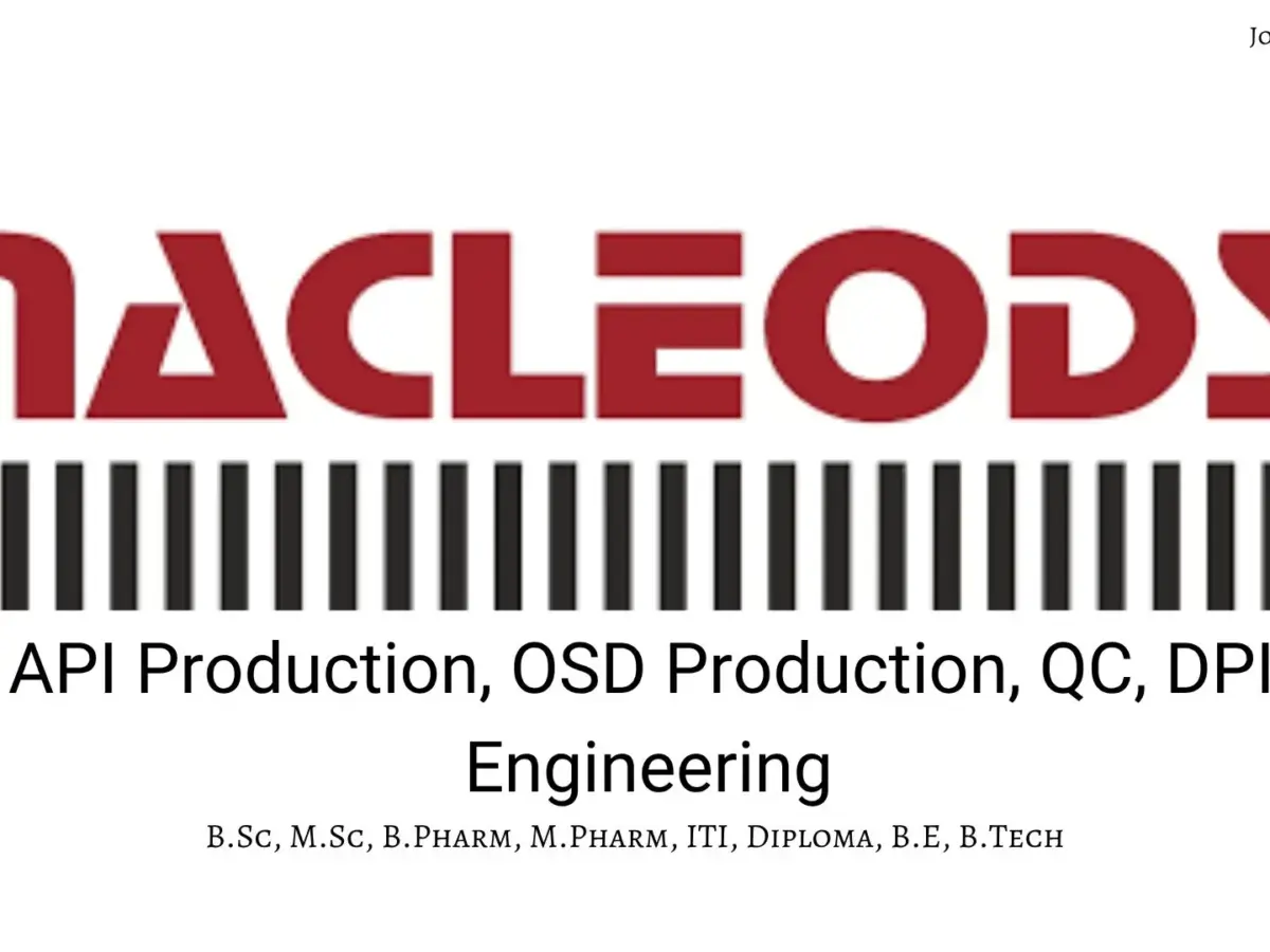 Macleods pharmaceuticals limited