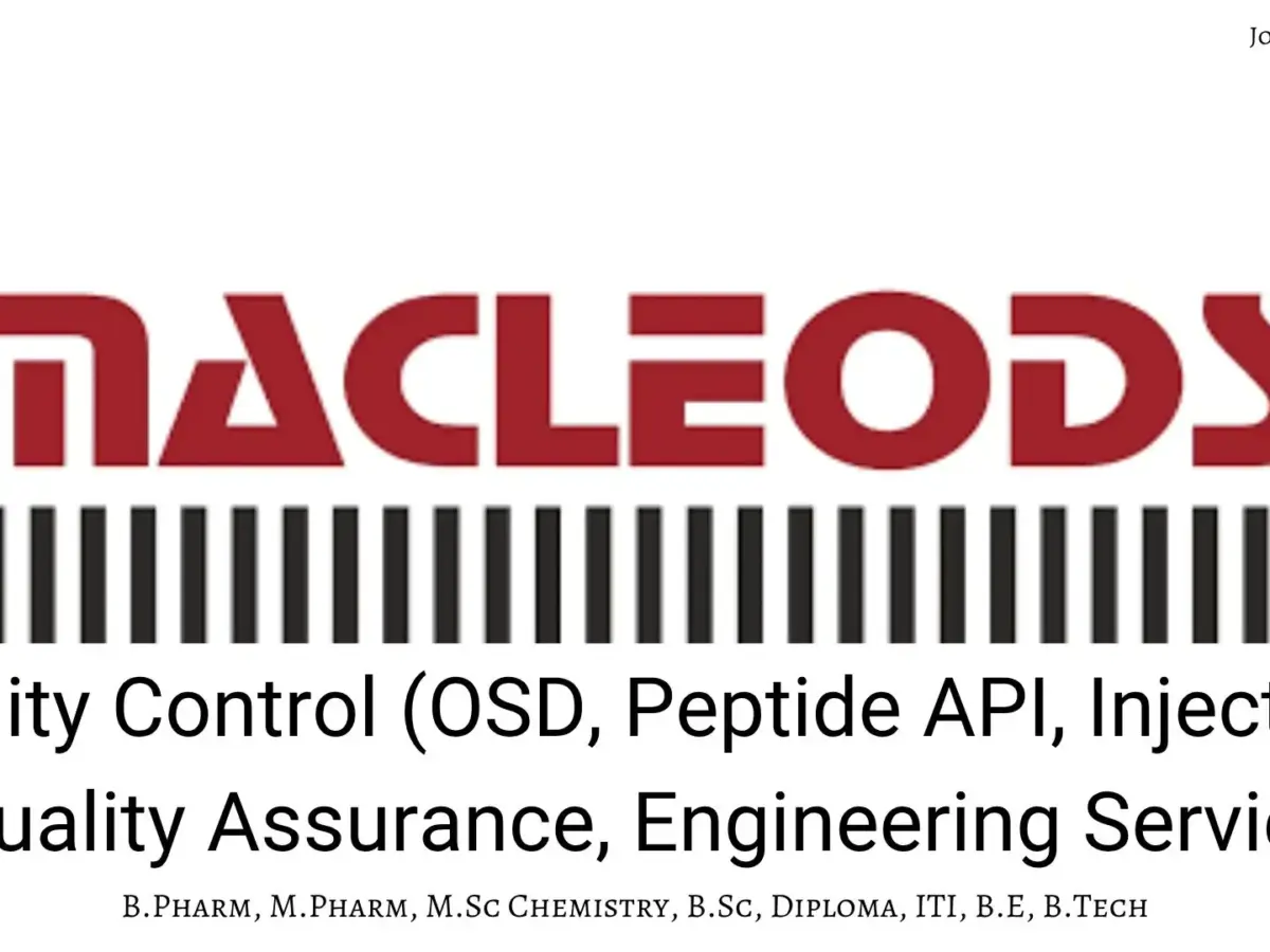 Macleods pharmaceuticals limited