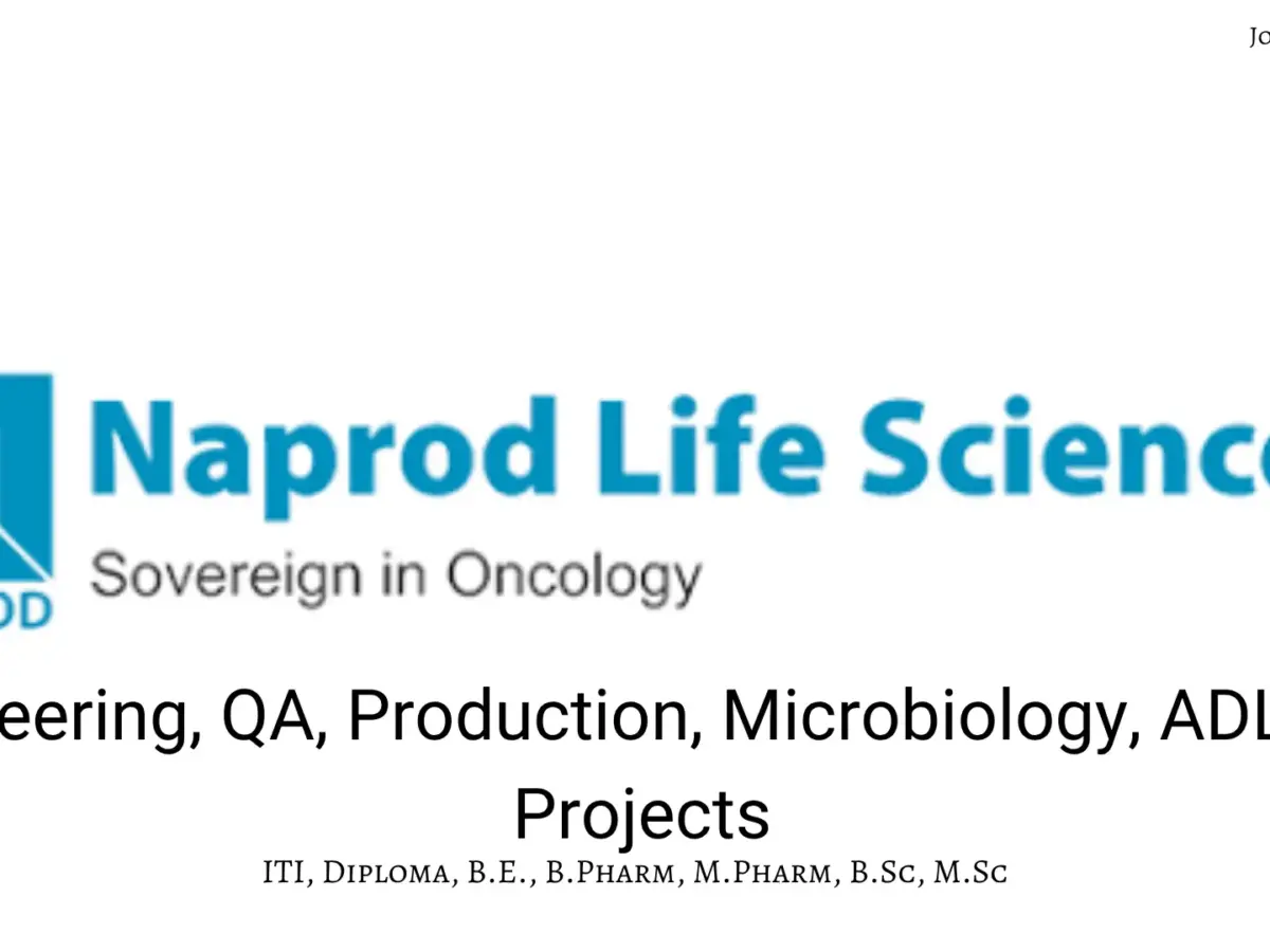 Naprod Life Sciences Pvt. Ltd.