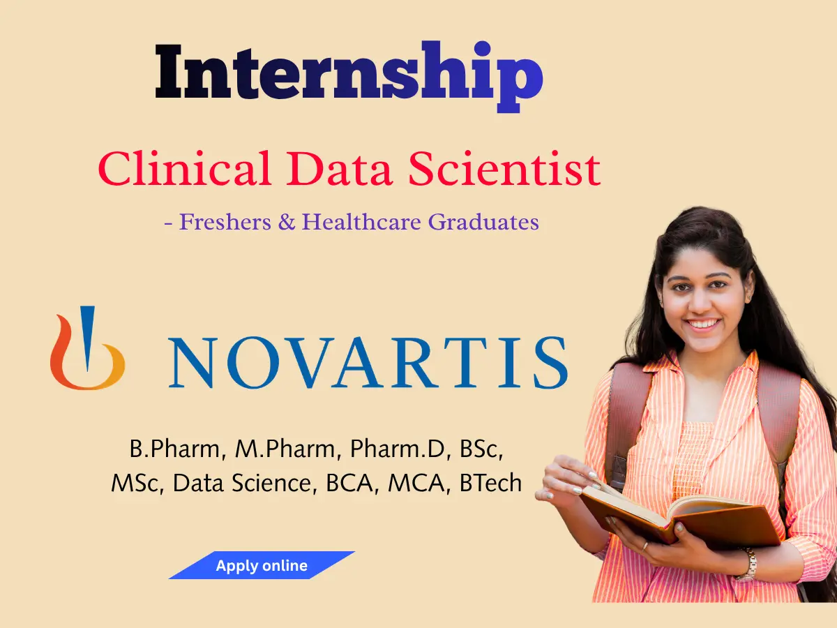 Novartis Hiring Intern Clinical Data Scientist in Hyderabad
