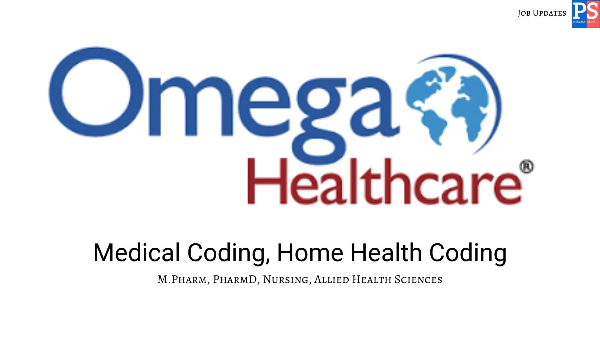 Omega Hiring Medical Coding
