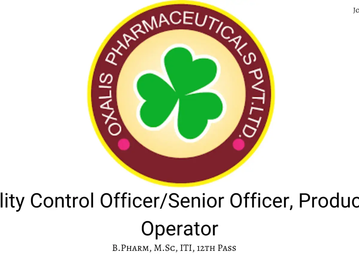 Oxalis Pharmaceuticals Private Limited