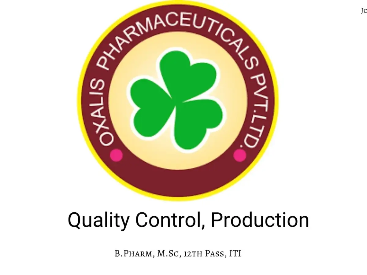 Oxalis Pharmaceuticals Private Limited