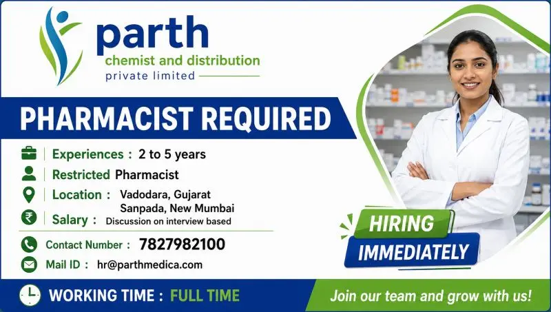 Parth Hiring Registered Pharmacists 3 Parth Hiring Registered Pharmacists