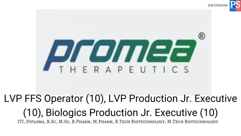 Promea walk-in Production & Biologics