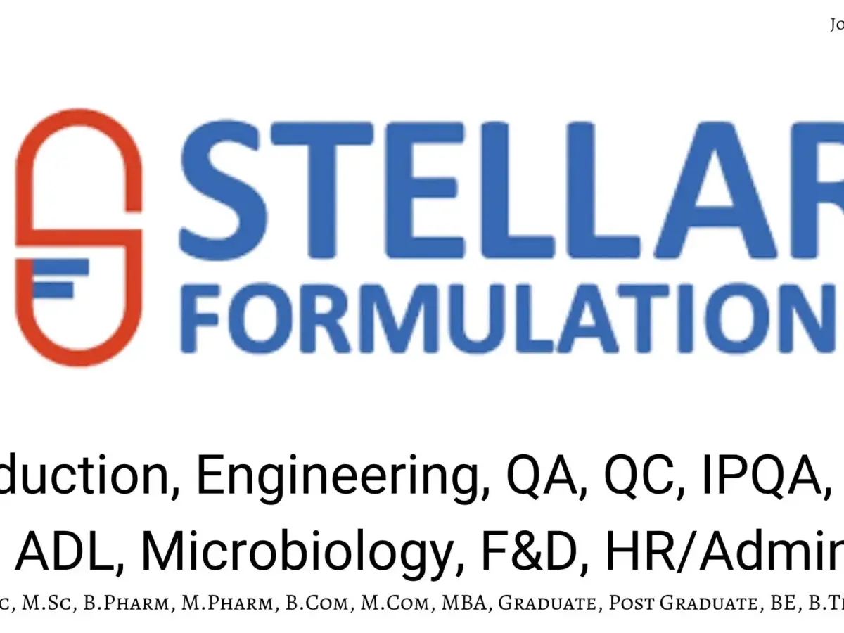 Stellar Formulations Pvt Ltd