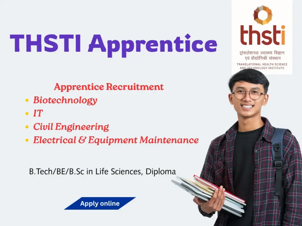 THSTI Apprentice Recruitment