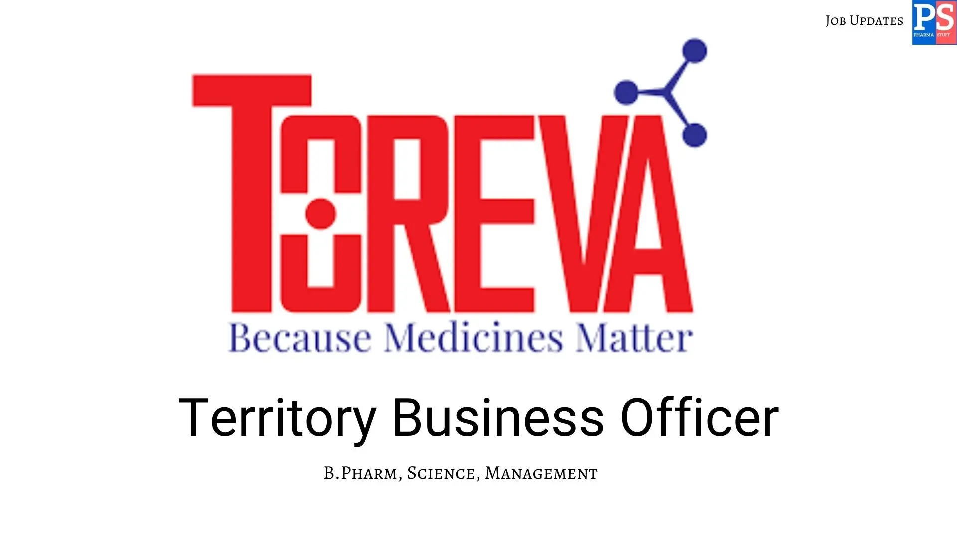 Toreva Hiring Territory Business Officer
