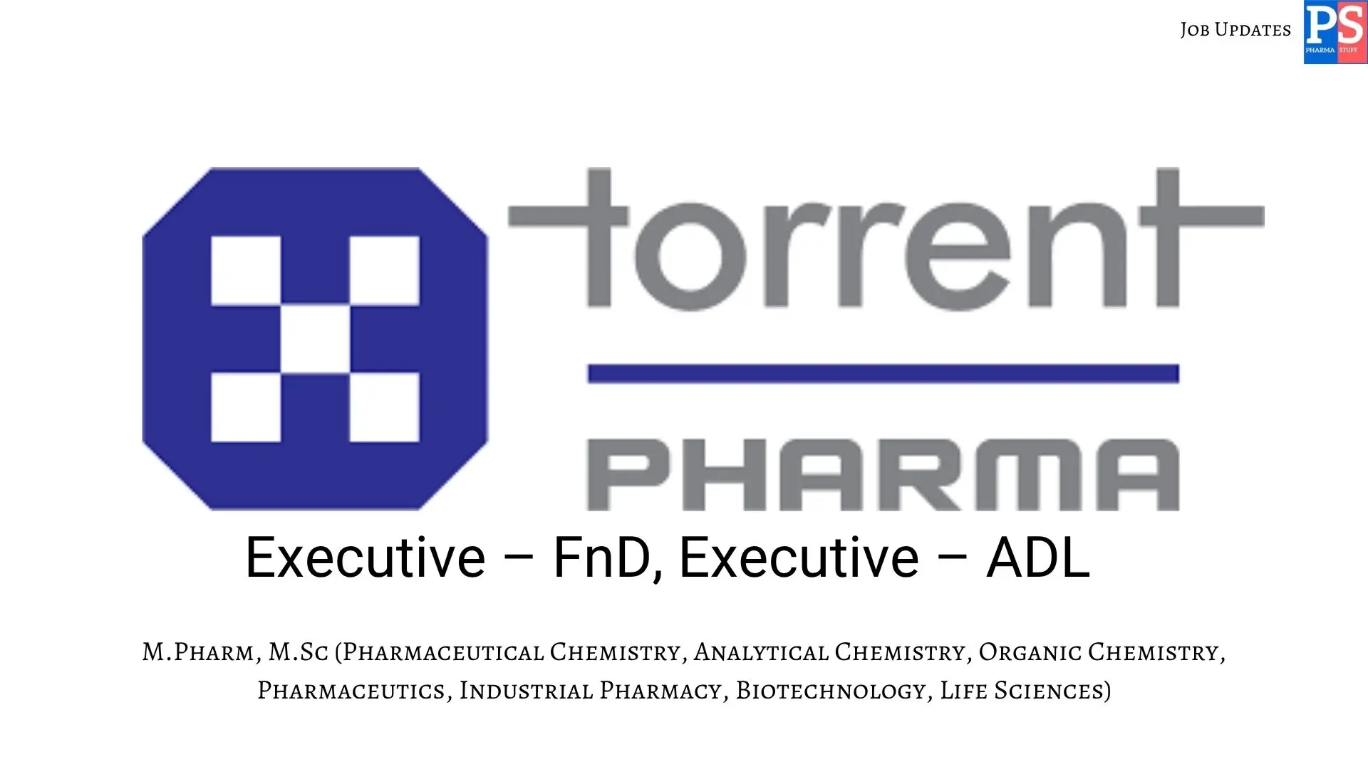 Torrent Hiring Executive – FnD Executive – ADLv