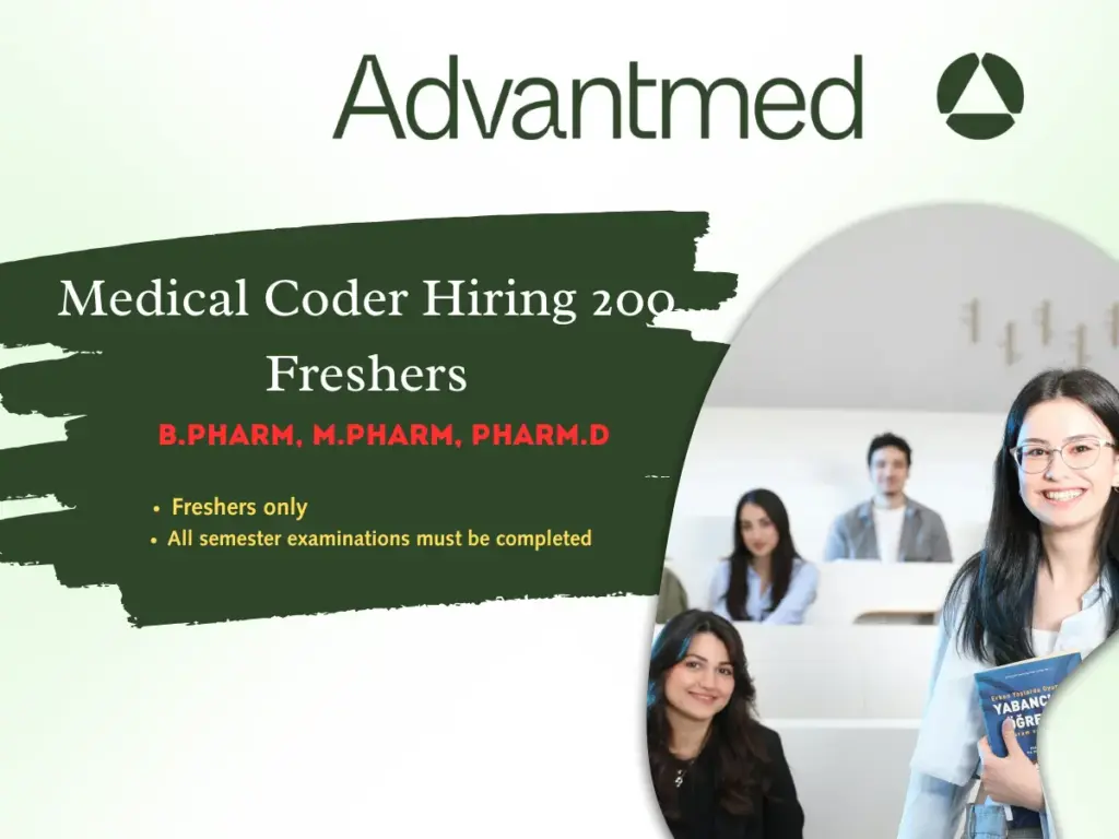 Advantmed Medical Coder Hiring 200 Freshers 1
