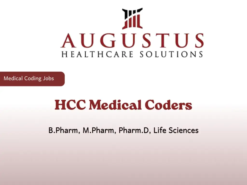 Augustus Hiring HCC Medical Coders Hyderabad