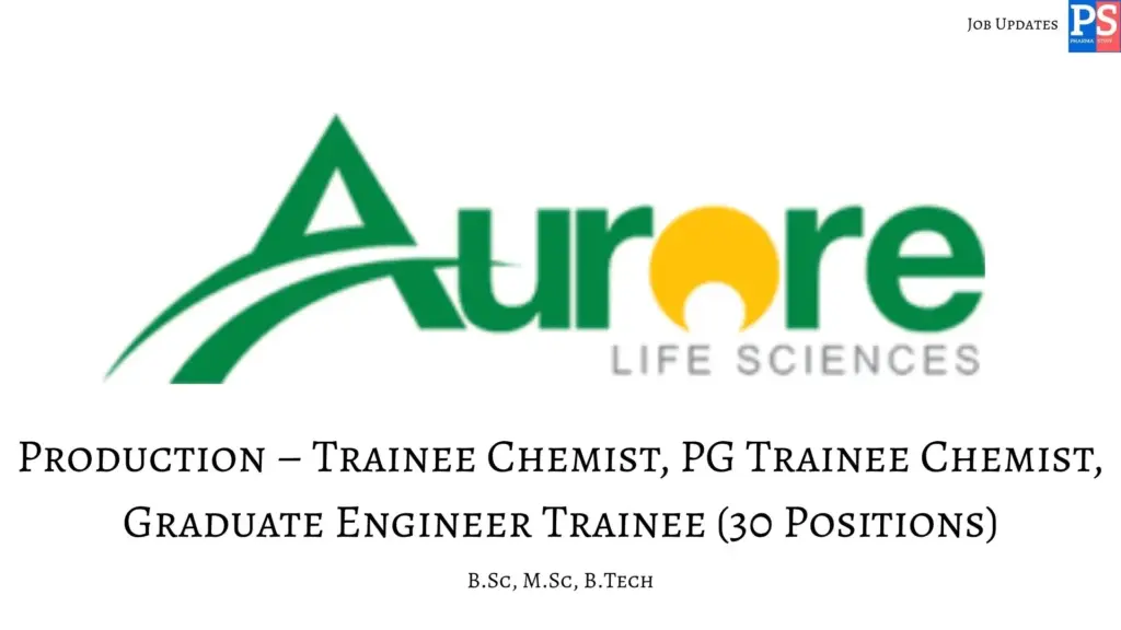 Aurore Walk-In Production Trainee and GET