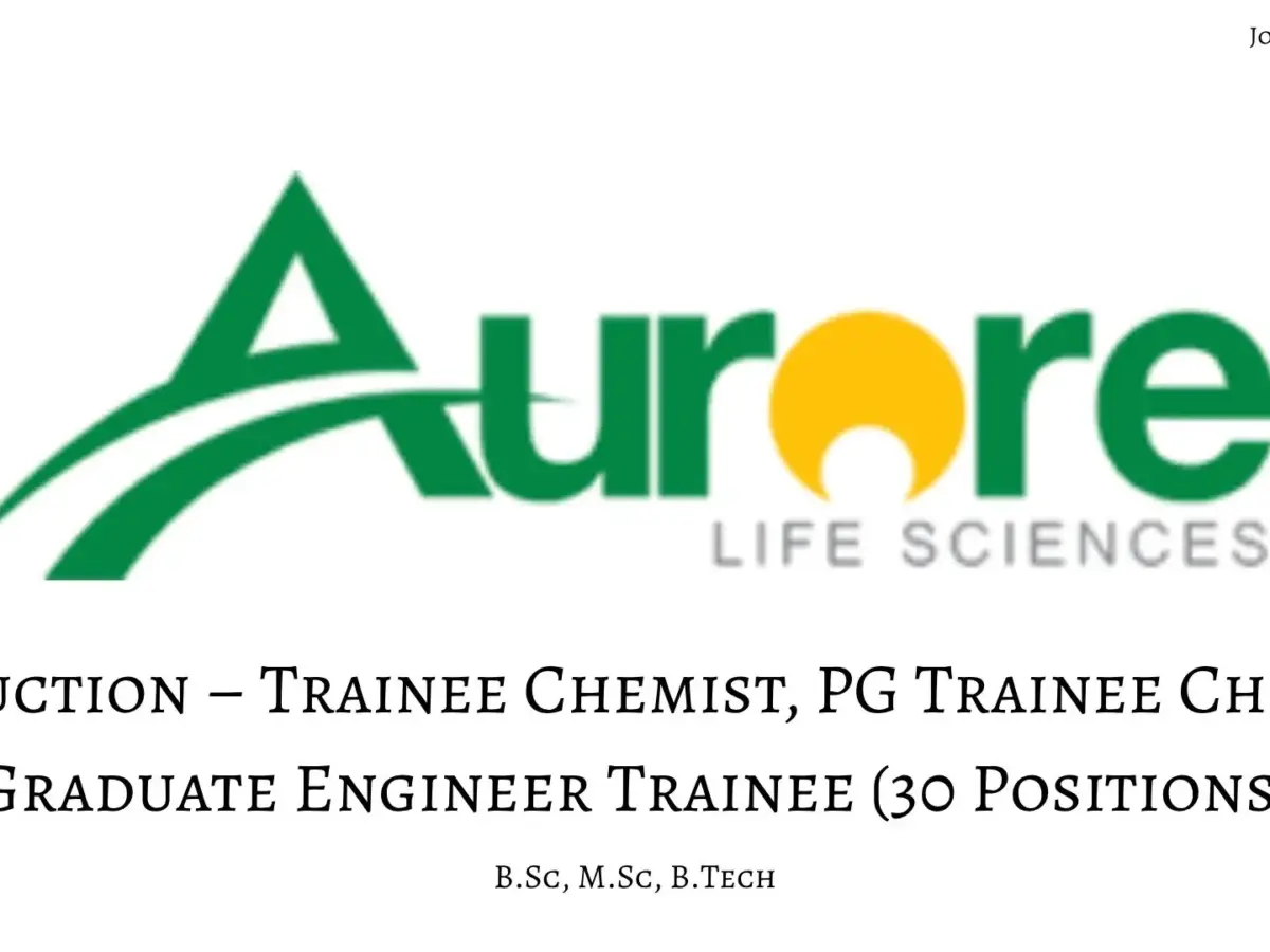 AURORE LIFE SCIENCES PRIVATE LIMITED.