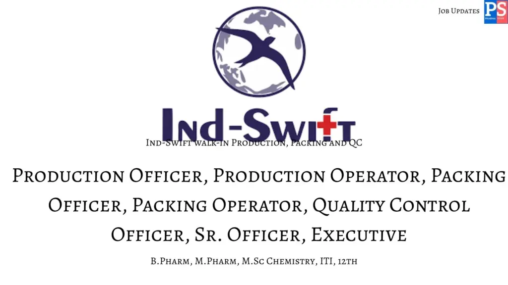 Ind-Swift walk-in Production, Packing and QC