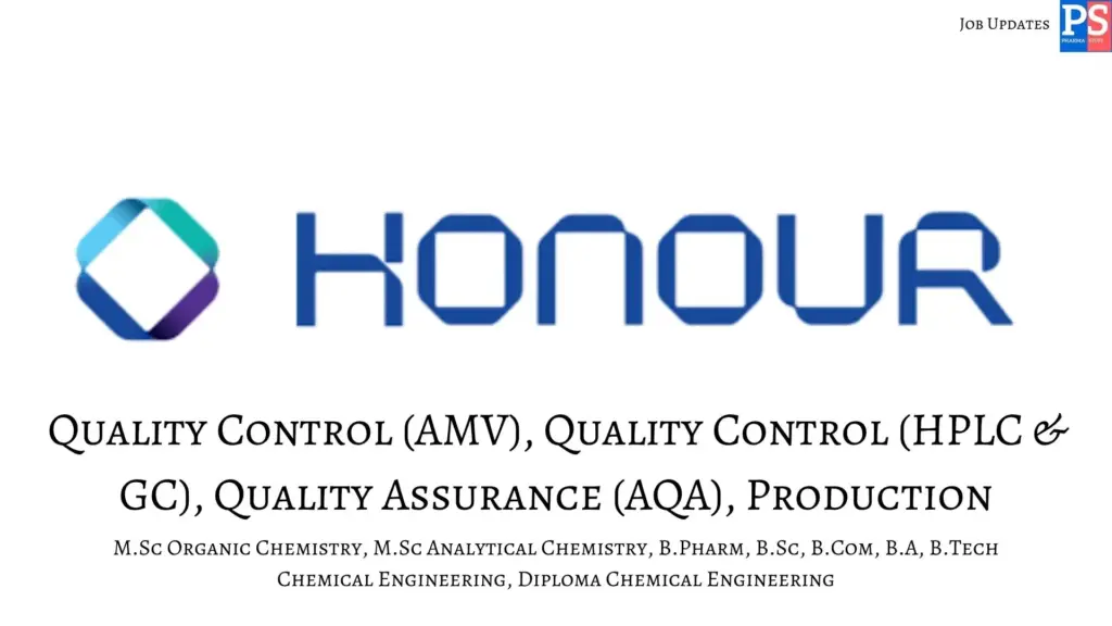 Honour Walk-In QC, QA and Production