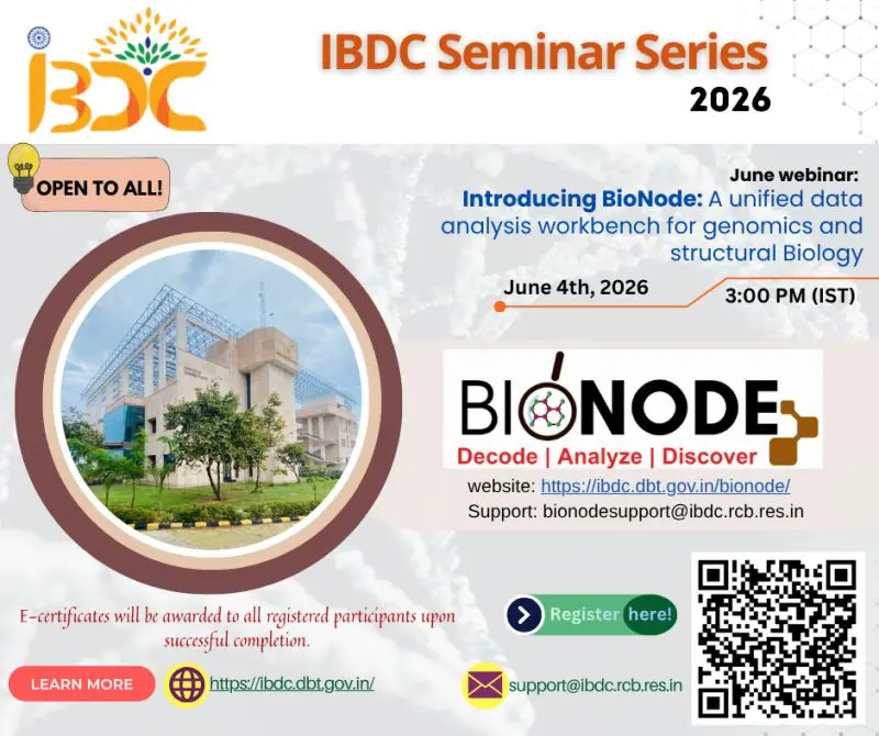 IDB Seminar series Introducing BioNode