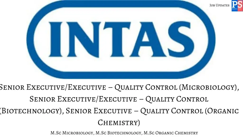 Intas Walk-In QC