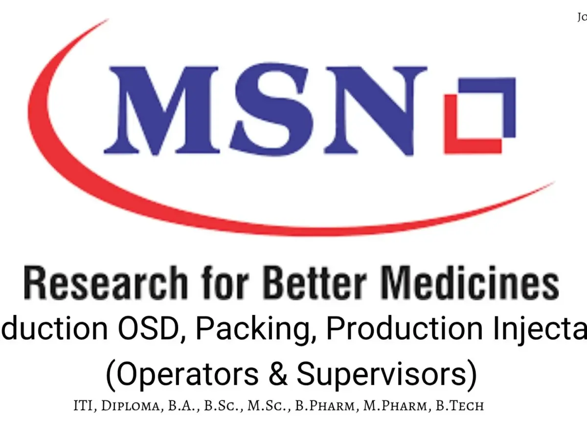 MSN Laboratories Private Limited.