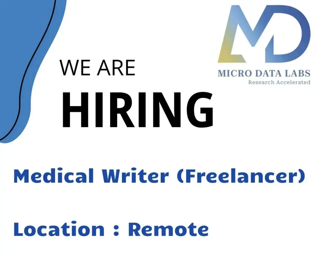 Medical Writer Freelancer WFH Job Micro Data Labs e1782125401828