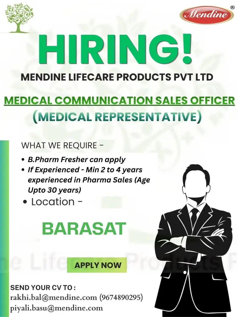 Mendine Hiring Medical Communication Sales Officers 3 Mendine Hiring Medical Communication Sales Officers