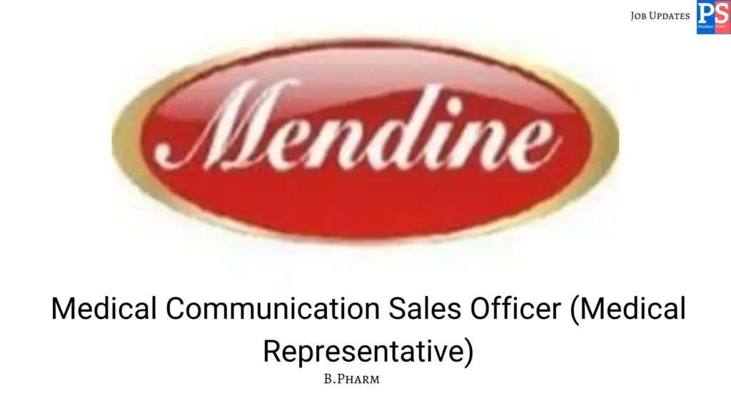Mendine Hiring Medical Communication Sales Officers