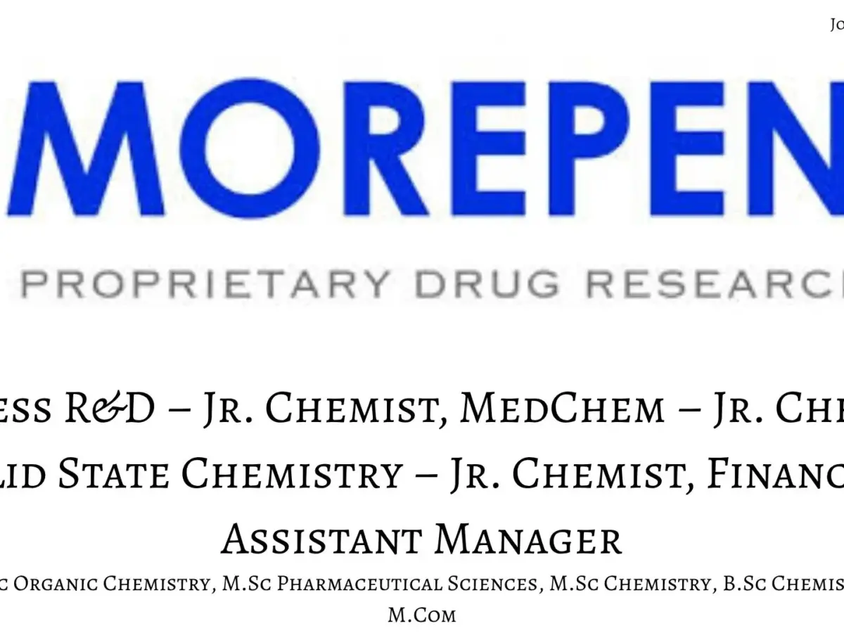 Morepen Proprietary Drug Research
