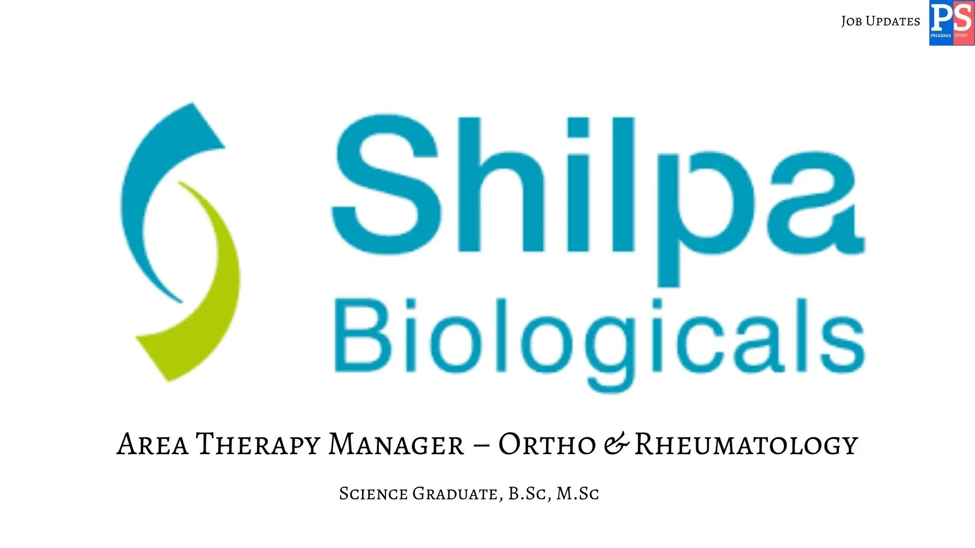 Pharma Jobs, Biotech Jobs, Clinical Research, Pharmacovigilance Jobs 10 Shilpa Hiring Area Therapy Managers