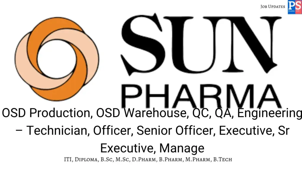 Sun walk-in QC QA Production