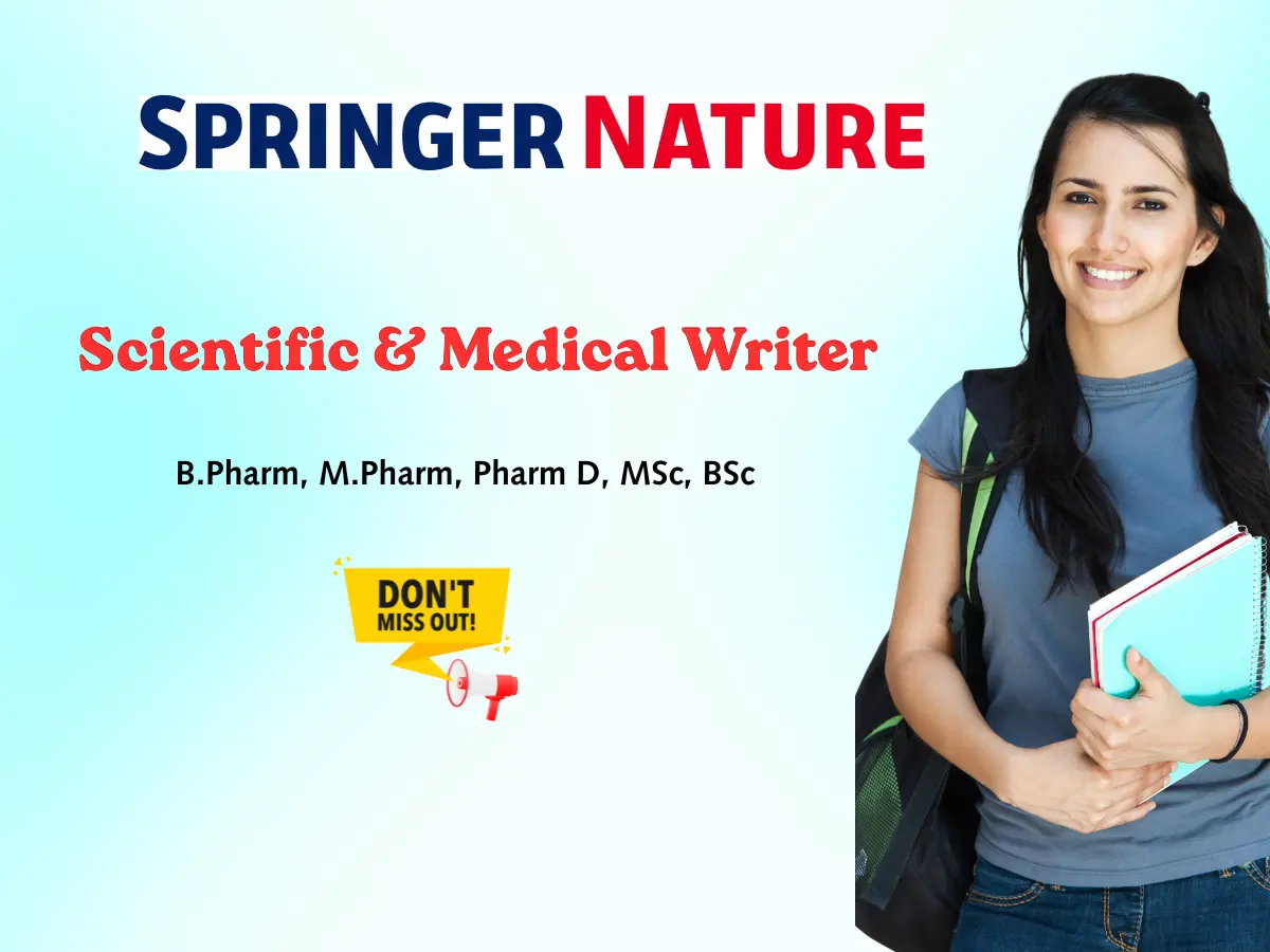 Urgent Springer Nature Hiring Medical Writer | Apply 2 Urgent Springer Nature Hiring Medical Writer Apply